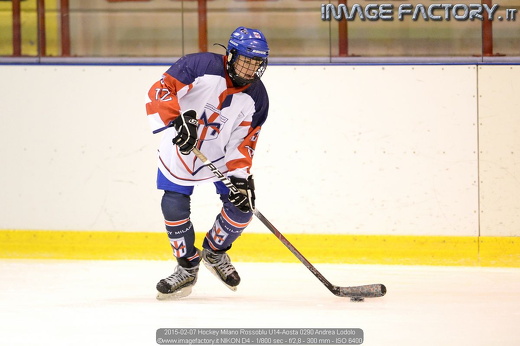 2015-02-07 Hockey Milano Rossoblu U14-Aosta 0290 Andrea Lodolo